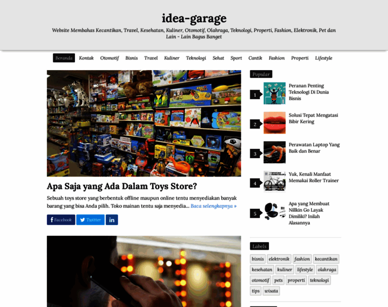 Idea-garage.net thumbnail