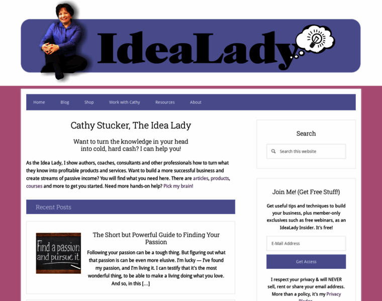 Idealady.com thumbnail