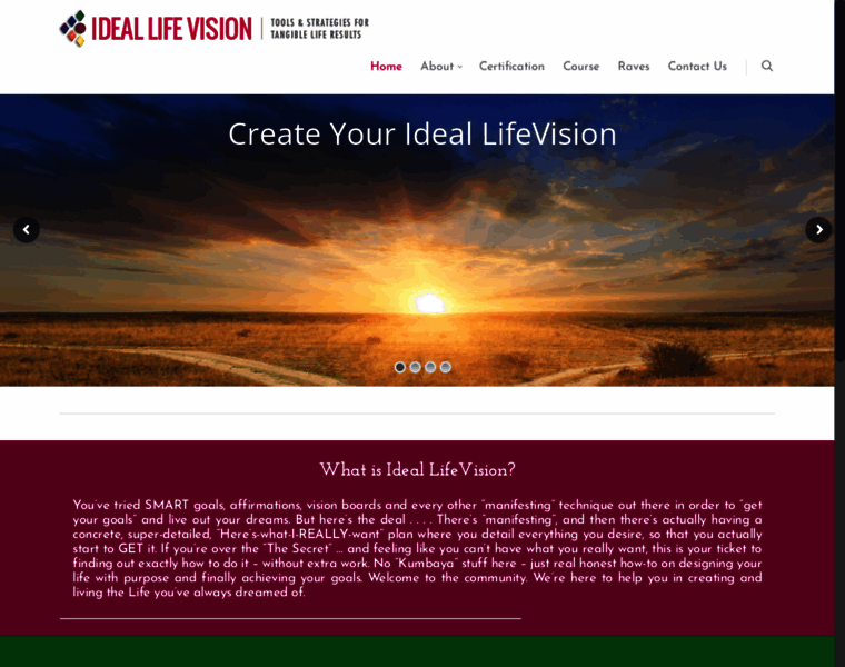 Ideallifevision.com thumbnail