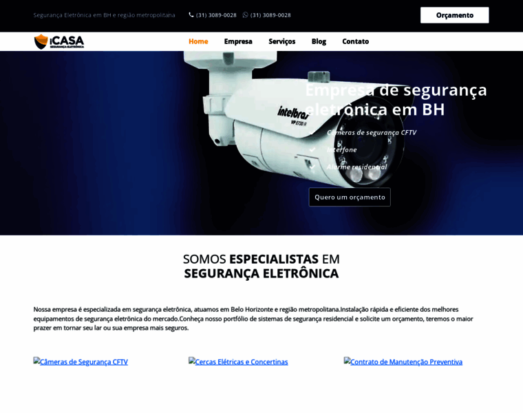 Idealsegurancaeletronica.com.br thumbnail