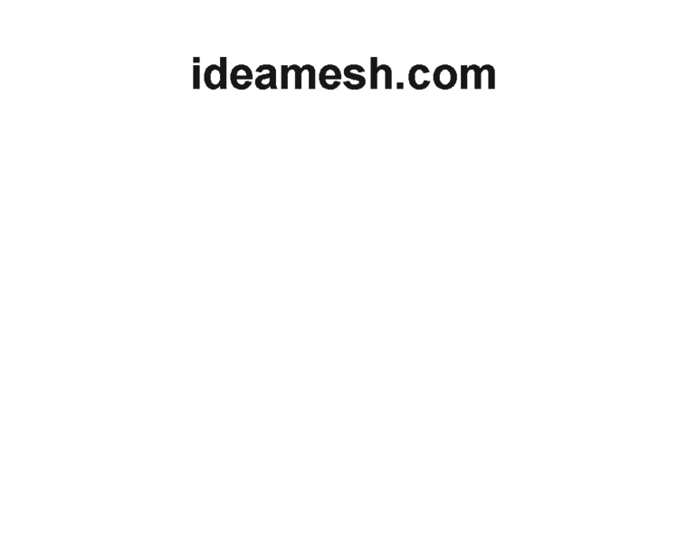 Ideamesh.com thumbnail