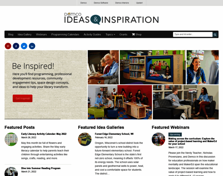 Ideas.demco.com thumbnail