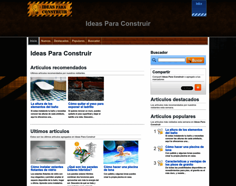 Ideasparaconstruir.com thumbnail