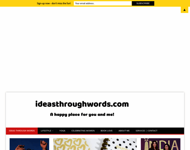 Ideasthroughwords.com thumbnail