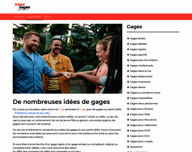 Idees-gages.com thumbnail