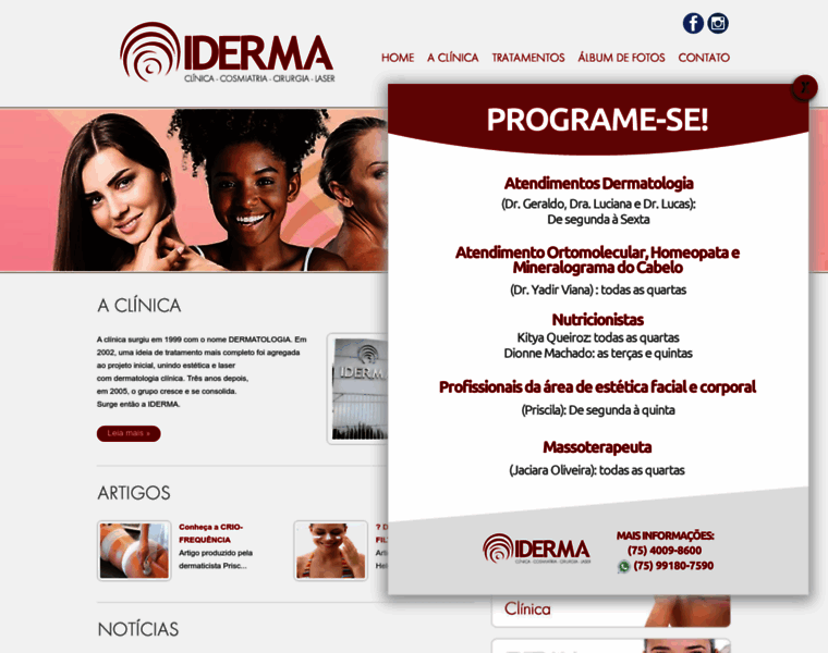 Iderma.com.br thumbnail