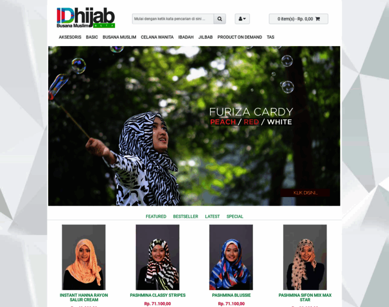 Idhijab.com thumbnail