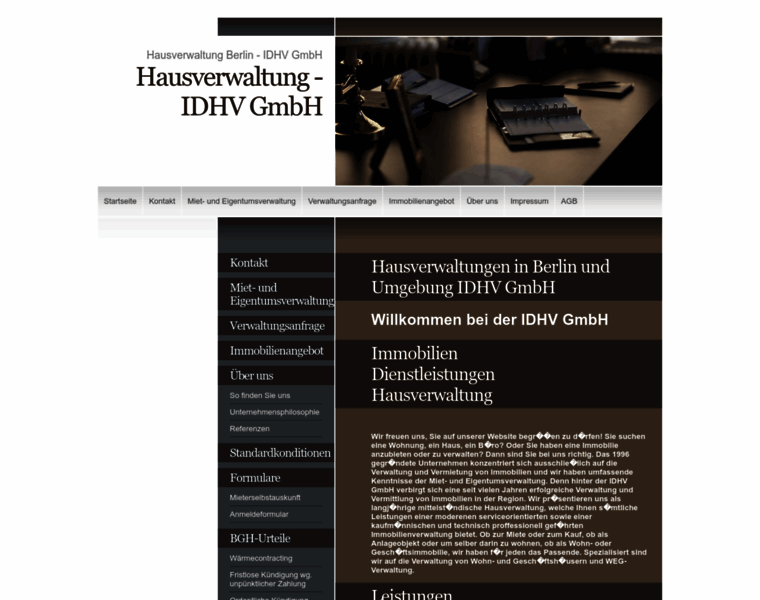 Idhv-hausverwaltung.de thumbnail