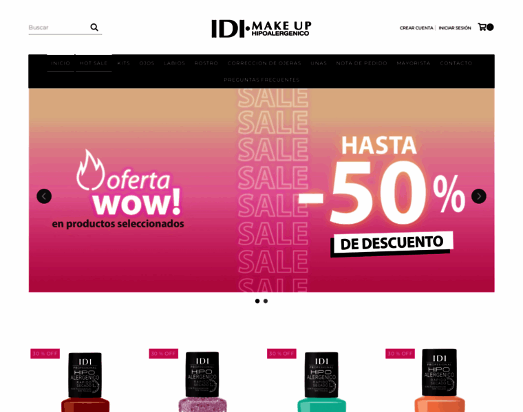Idimakeup.com thumbnail