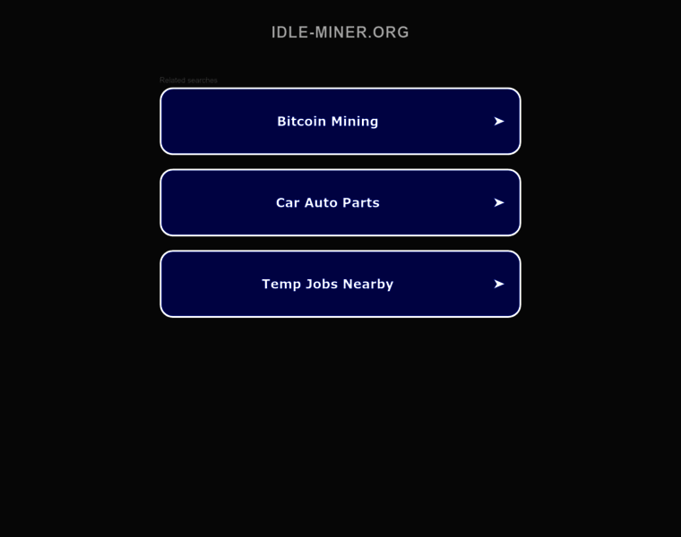 Idle-miner.org thumbnail