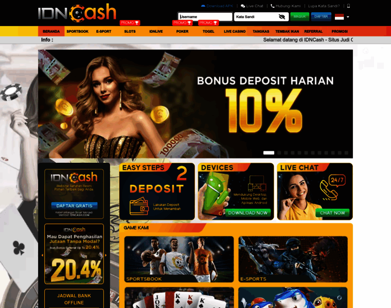 Idncash.id thumbnail
