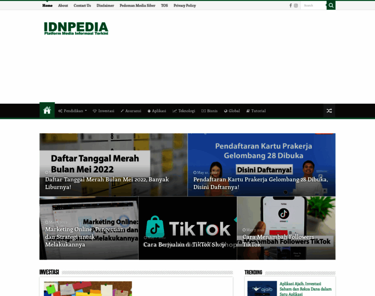 Idnpedia.com thumbnail