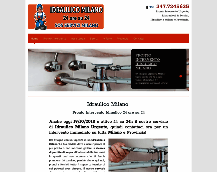 Idraulico-a-milano.biz thumbnail