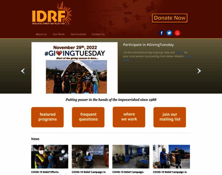 Idrf.org thumbnail