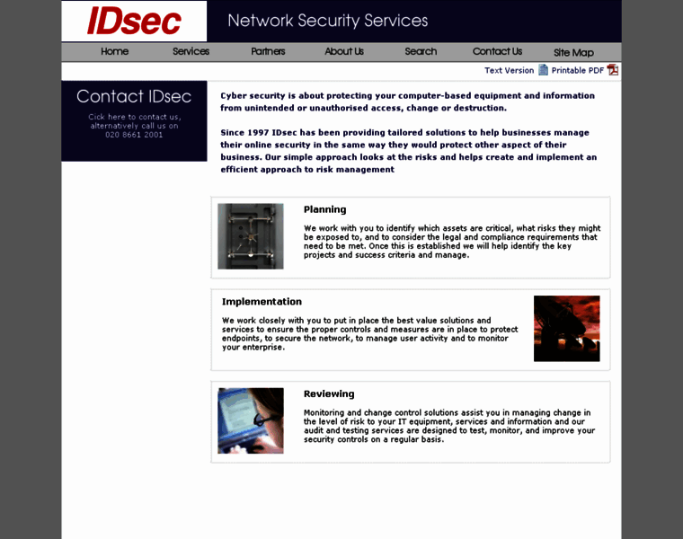 Idsec.co.uk thumbnail