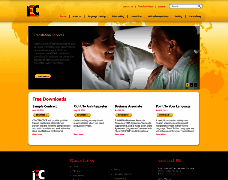 Ie-center.org thumbnail