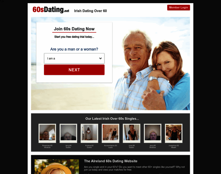 Ie.60sdating.net thumbnail