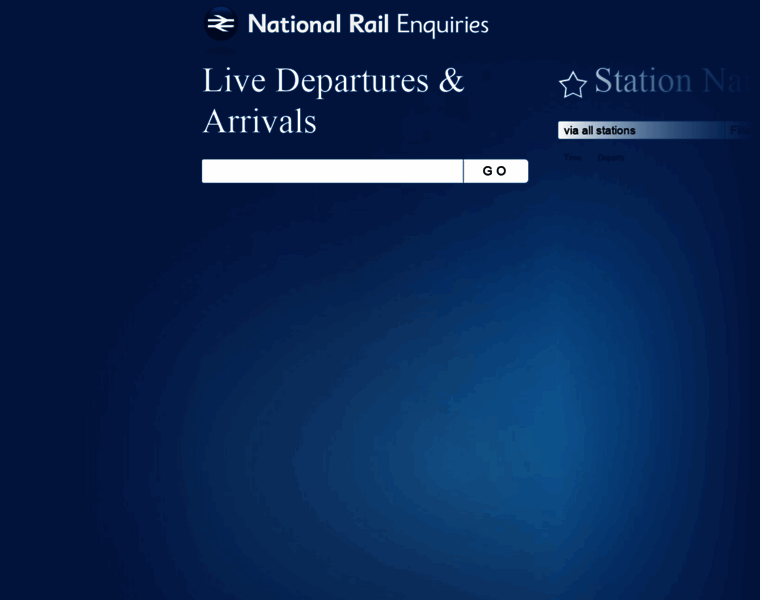 Ie9.nationalrail.co.uk thumbnail