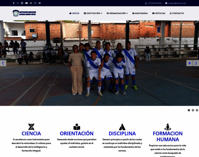 Iealfonsoaraujo.edu.co thumbnail