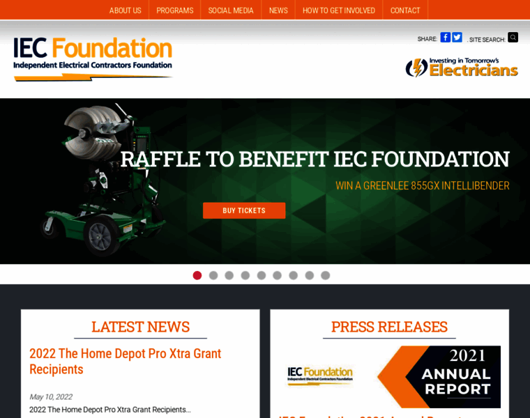 Iec-foundation.org thumbnail