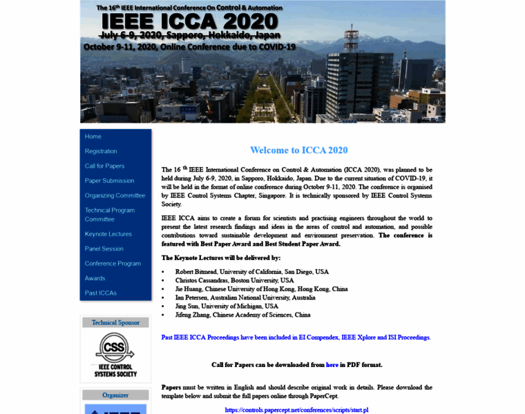 Ieee-icca.org thumbnail