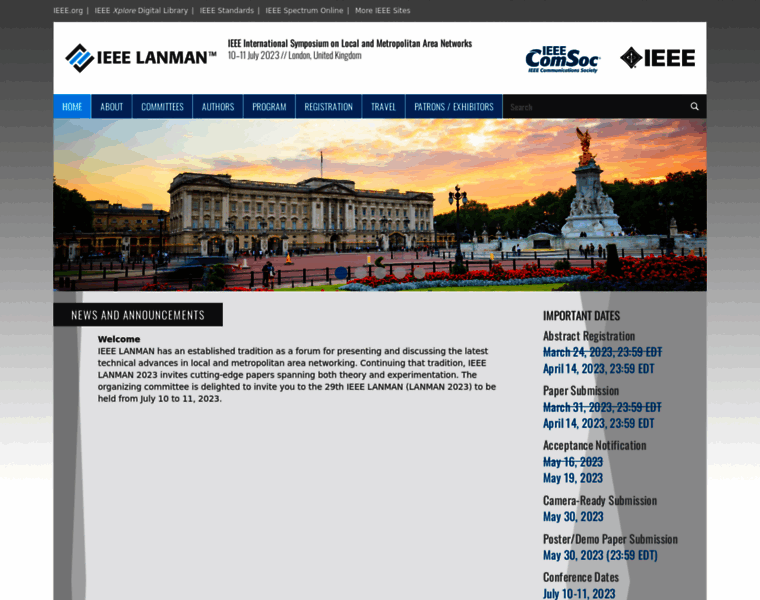 Ieee-lanman.org thumbnail