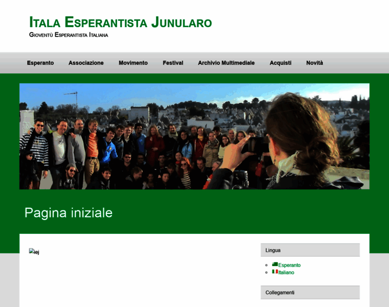 Iej.esperanto.it thumbnail