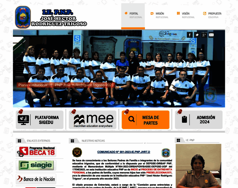 Iepnptrigoso.edu.pe thumbnail