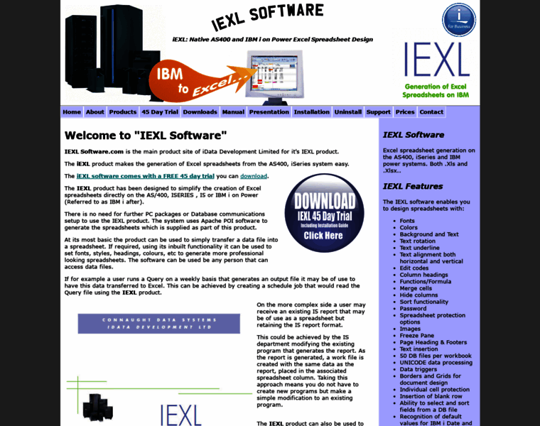 Iexlsoftware.com thumbnail