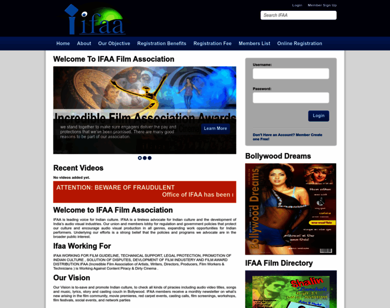 Ifaaassociation.com thumbnail