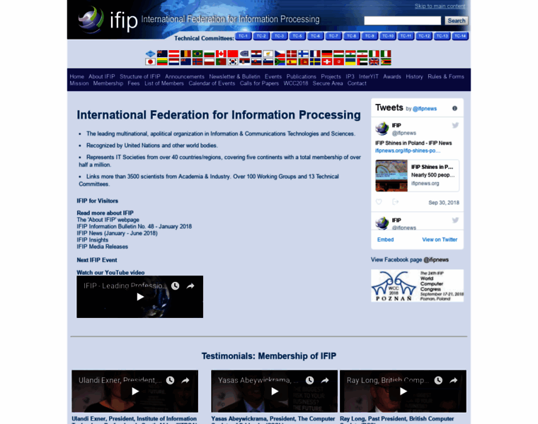 Ifip.org thumbnail