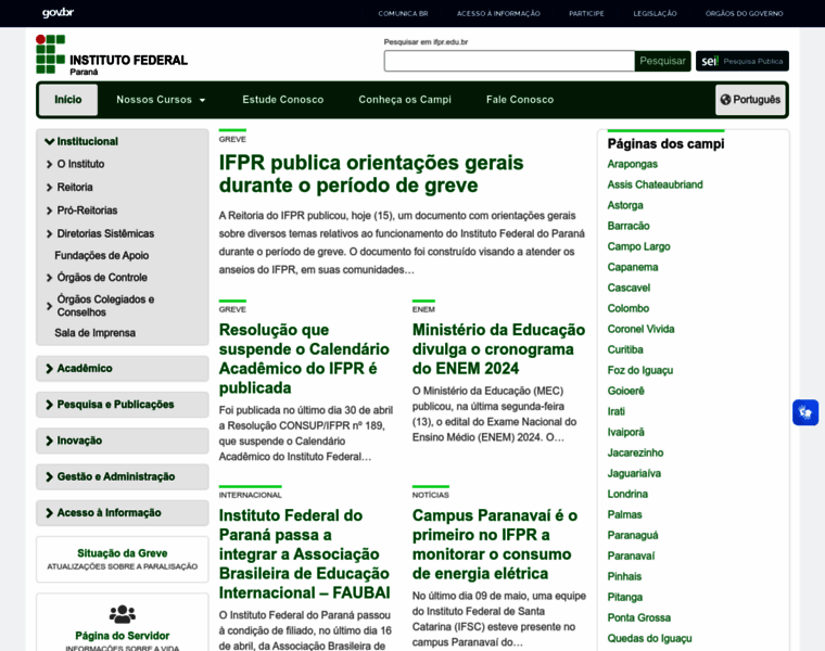 Ifpr.edu.br thumbnail