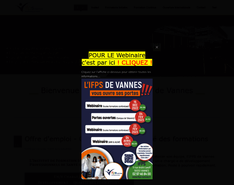 Ifps-vannes.fr thumbnail