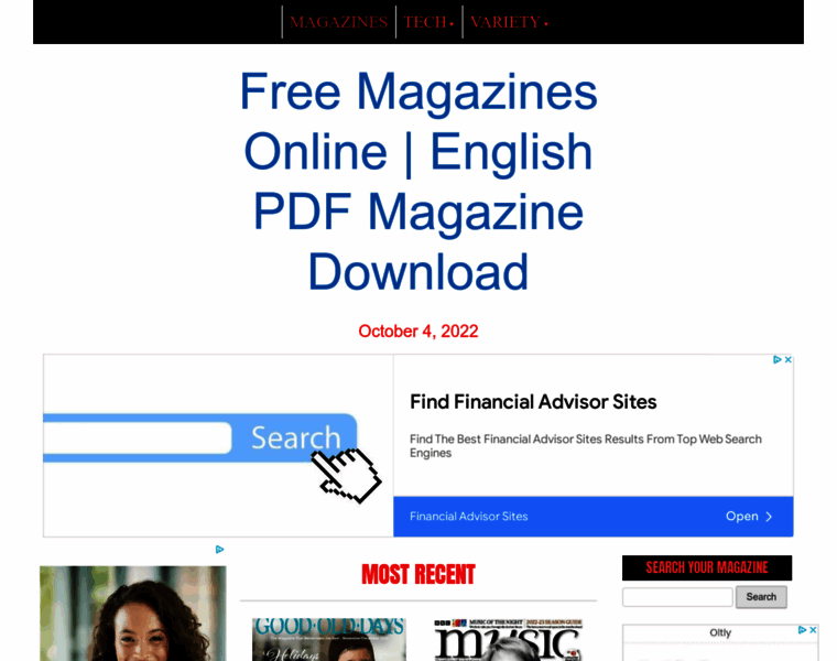 Ifreemagazines.com thumbnail