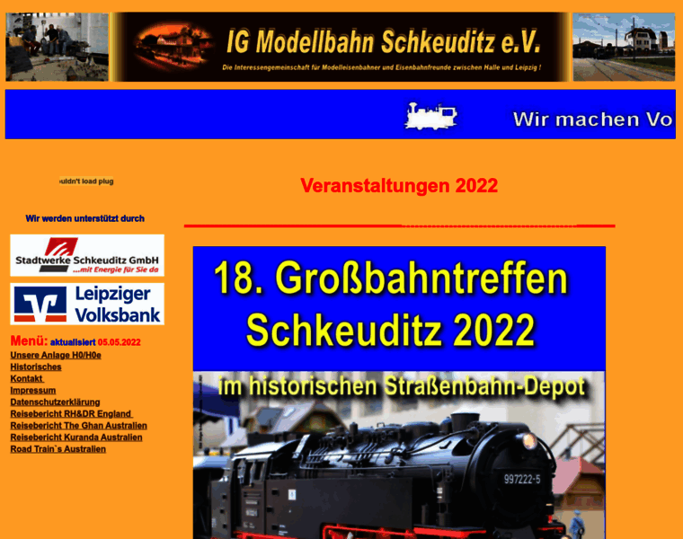 Ig-modellbahn-schkeuditz.de thumbnail