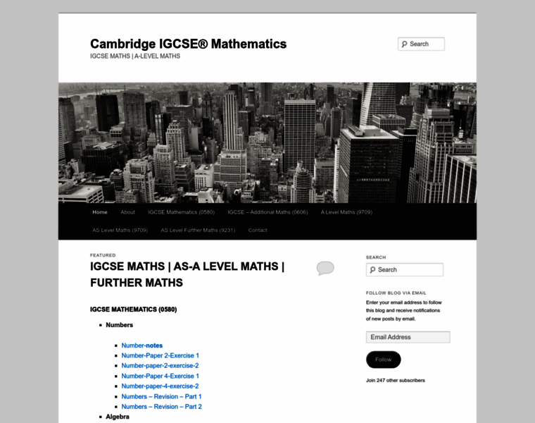 igcsemaths.in at WI. Cambridge IGCSE® Mathematics | IGCSE MATHS | A ...