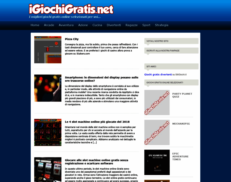 Igiochigratis.net thumbnail