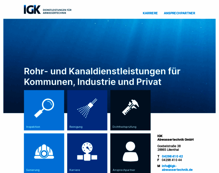 Igk-abwassertechnik.de thumbnail