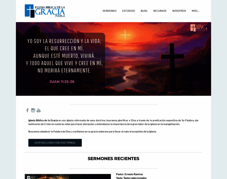 Iglesiabiblicadelagracia.com thumbnail