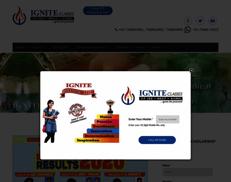 Igniteclass.com thumbnail