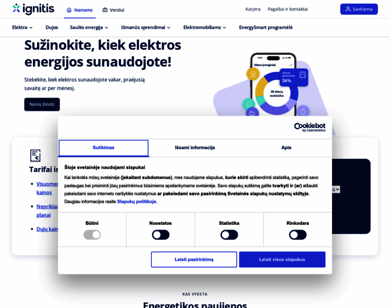 Ignitis.lt thumbnail
