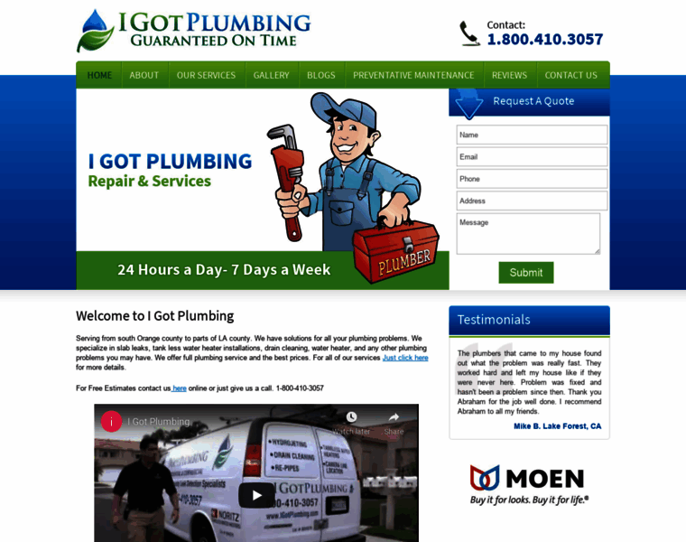 Igotplumbing.com thumbnail