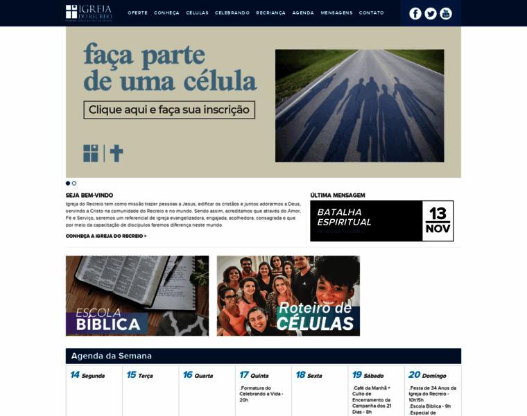 Igrejadorecreio.org.br thumbnail