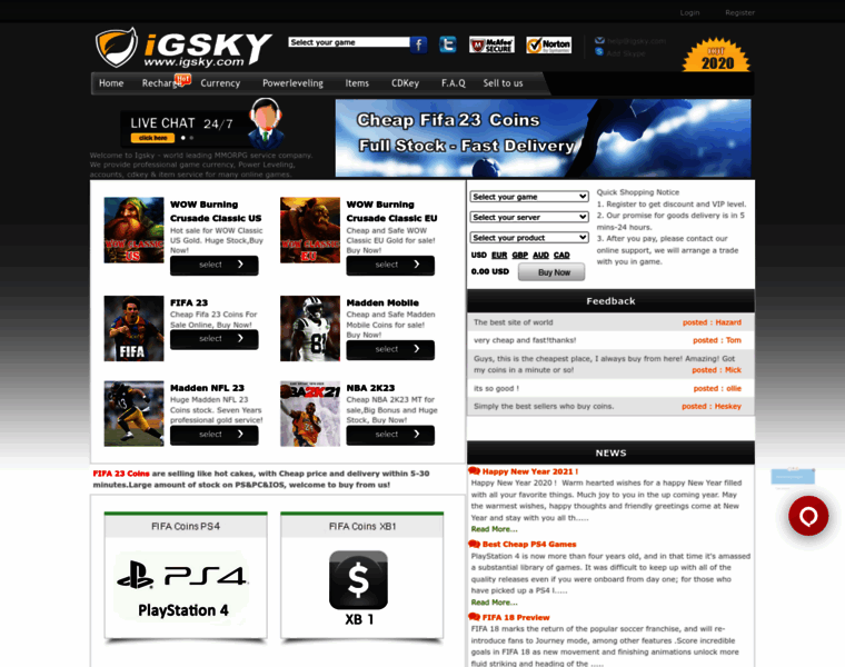 Igsky.com thumbnail