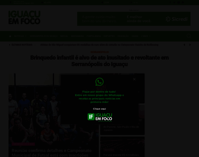 Iguacuemfoco.com.br thumbnail