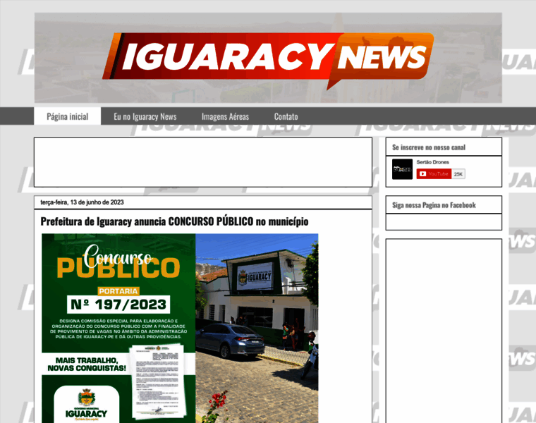 Iguaracynews.com.br thumbnail