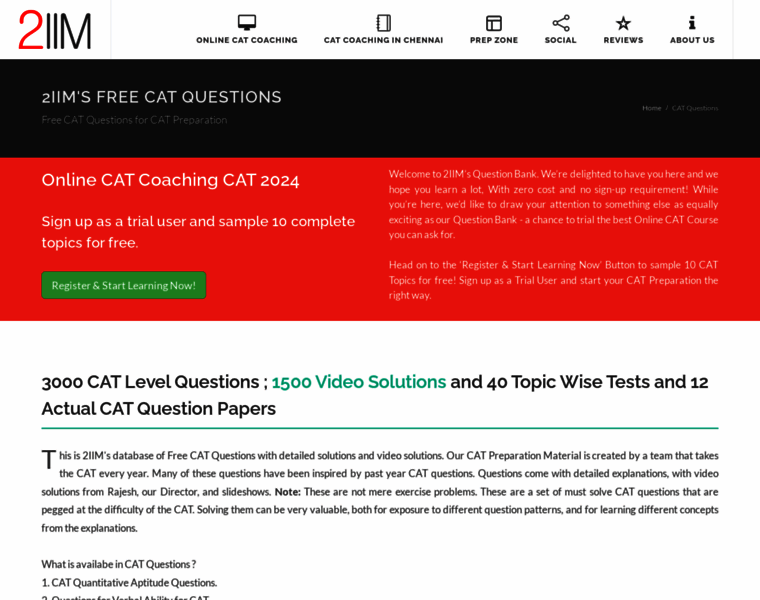 Iim-cat-questions-answers.2iim.com thumbnail