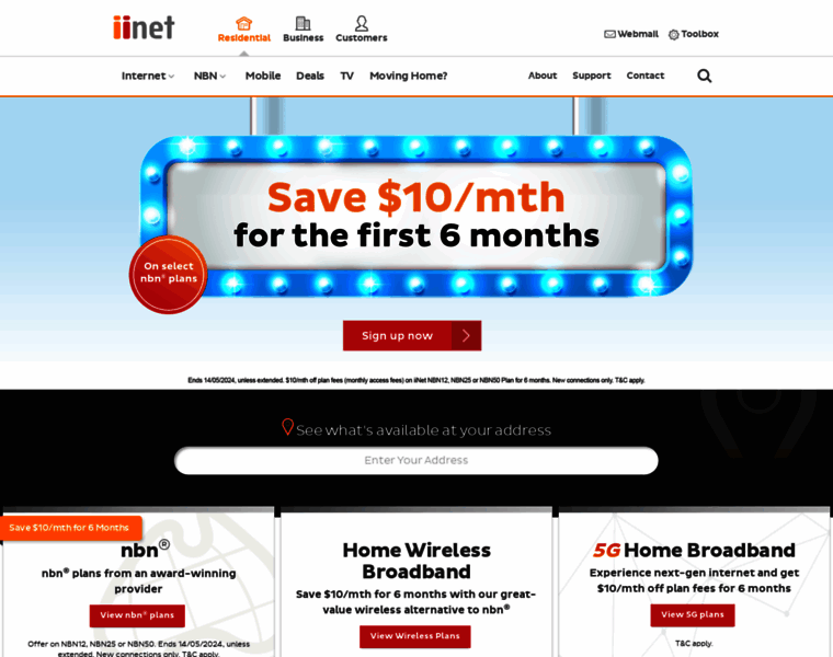 Iinet.net.au thumbnail