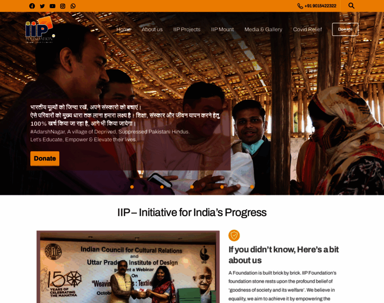 Iipfoundationindia.org thumbnail
