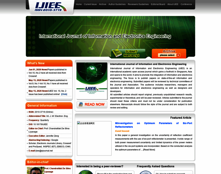 Ijiee.org thumbnail